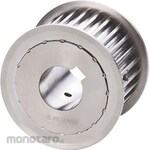 Mitsuboshi Timing Pulley Finished Product (Star Quick) S8M Width 30mm (Iron, Electroless Nickel Plating) with Number of Teeth 40