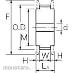 Mitsuboshi Timing Pulley L Type