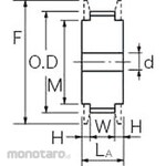 Mitsuboshi Timing Pulley L Type