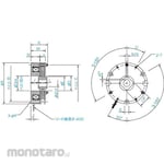 Miki pulley BXH Non-Excitation Electromagnetic Actuated Brake