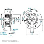 Miki pulley BXH Non-Excitation Electromagnetic Actuated Brake