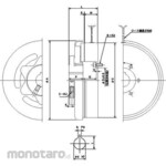 SINFONIA TECHNOLOGY Cell cab brake