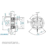Miki pulley 101 Electromagnetic Clutch (Flange Mounting)