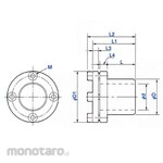 Miki pulley Friction joint ETP bush