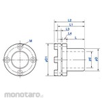 Miki pulley Friction joint ETP bush