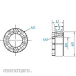 Miki pulley Positive lock PSL-GC series (Simple anti-rust specification)
