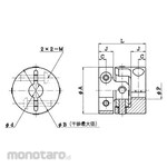 Sakai Manufacturing Precision correction shaft coupling UA series