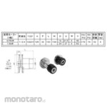 Miki pulley Belt type continuously variable transmission single varidia type