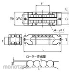 THK LM roller (LRU type)