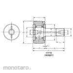 NTN Cam follower + KRT type