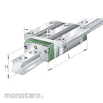 INA Carriages KWVE30 Series