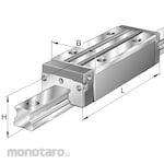 INA Carriages KWVE45 Series