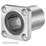 NB (Nippon Bearing) SMK-E Slide Bushing (Single, Square Flange, with Inlay)