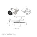 SAMICK Middle Flanged Type Linear Bushing