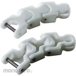TSUBAKI (Tsubakimoto Chain) Plastic Top Chain TPUN Type (Rantai Plat Conveyor / Table Top Chain)