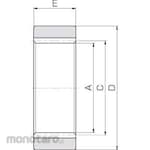KHK Gear Coupling Outer Cylinder