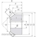 KHK Ground Alloy Steel Spiral Miter Gear