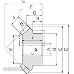 KHK Ground Spiral Miter Gear