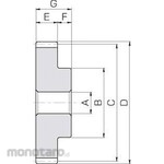 KHK (KHK Gears) SH Helical Gear Module 3