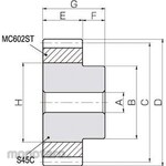 KHK (KHK Gears) NSU Fusion Spur Gear Module 1