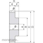 KHK Ground Spur Gear