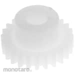 RS PRO Spur Gear POM Resin Module 0.5 Number of Teeth 24, Pitch Circle Diameter 12mm