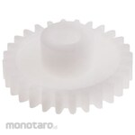 RS PRO Spur Gear POM Resin Module 0.8 Number of Teeth 25, Pitch Circle Diameter 20mm