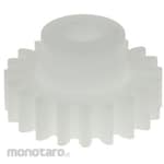 RS PRO Spur Gear POM Resin Module 1 Number of Teeth 20, Pitch Circle Diameter 20mm