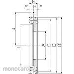 KHK (KHK Gears) AGF Worm Wheel Module 5