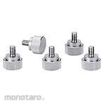 SIGMAKOKI Clamp screws for rod stands, 1 set, 5 pieces