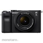 SONY Digital SLR camera α7C zoom lens kit black E-mount
