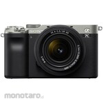 SONY Digital SLR camera α7C zoom lens kit silver E-mount