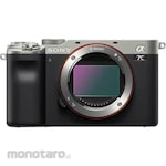 SONY Digital single-lens camera α7C body silver E-mount