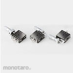 SIGMAKOKI X-axis aluminum stage, stage size 40mm, TADC-401 series