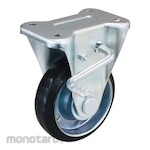 Yuei Caster Fixed Caster With Stopper Plate Type Heavy Load