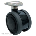 TKF Plate Type Twin Wheel Caster