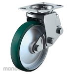 YUEI Plate type Fixed Cushion Caster Urethane