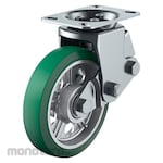 YUEI Plate type Fixed Cushion Caster Wear-Resistant