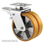 TENTE Casters Twin Wheel Heavy Duty Caster