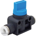 PISCO Hand Valve Union Straight 3 Way Valve