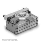 SMC Rotary Table Rack and Pinion Style With External Shock Absorber MSQB20L5X Series
