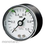 SMC G46-SR A B - Pressure Gauge For Clean Regulator With Limit Indicator