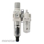 SMC Modular Type FRL Combination/Filter Regulator + Lubricator AC20A-B to AC60A-B (Unit FRL)