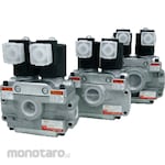 JTEKT Fluid Power Systems (former TOYOOKI KOGYO) Dual + Air Solenoid Directional Valve