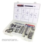 RS PRO Stainless Steel 304 Worm Drive Hose Clip Kit