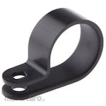 Hellermann Tyton (formerly Tyton) P Clip Polyamide 100 pieces per bag