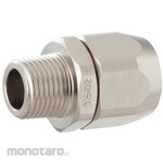 KAKUDAI MFG External thread nut for reinforced gas hose