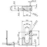CKD Mounting Bracket For Digital Pressure Sensor PPX Series