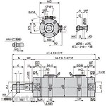 CKD Super Micro Cylinder SCM Basic (Single Rod) Base SCM-00-40D Stroke 50