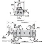 CKD Super Micro Cylinder SCM Basic (Single Rod) Base SCM-LB-32D Stroke 75